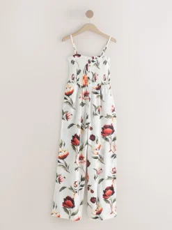 Terrain blanc - Combinaison bandeau en lin
