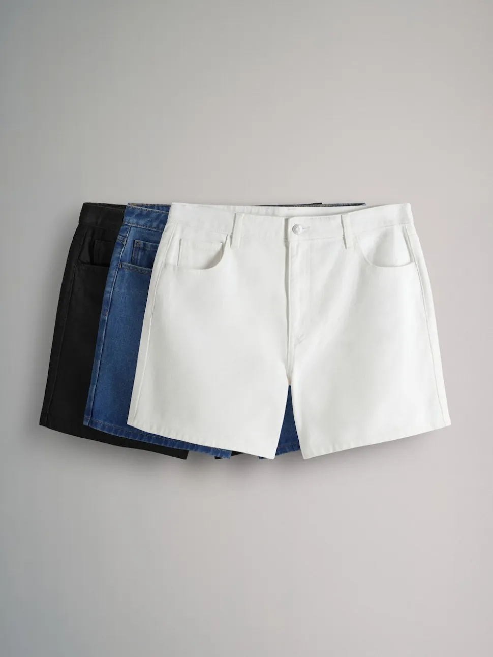 The Set 3 Lot Denim shorts en jean