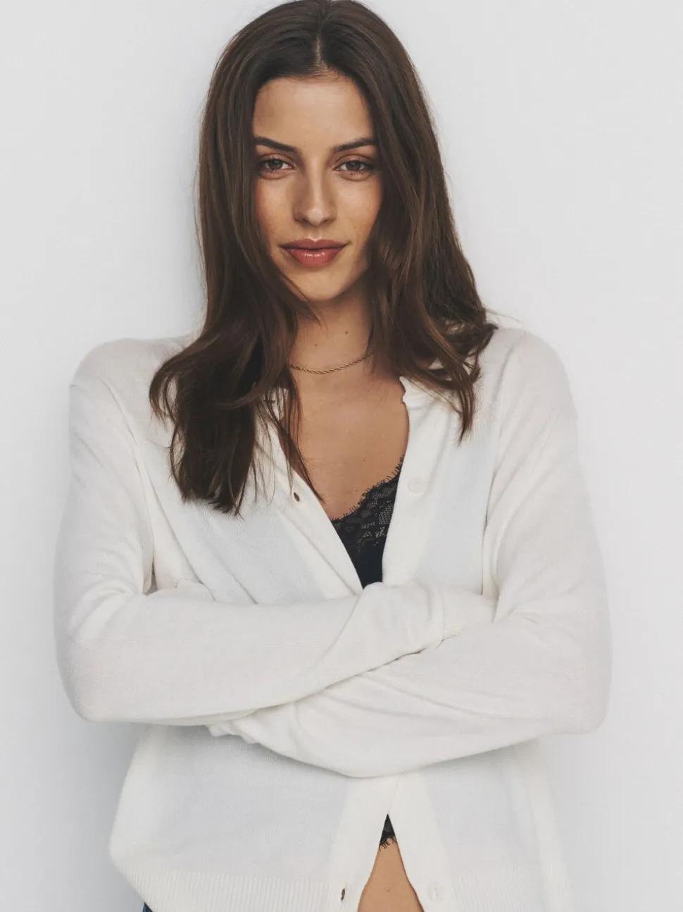 The Set 4 Pack Fine Knit boutonné Cardigan