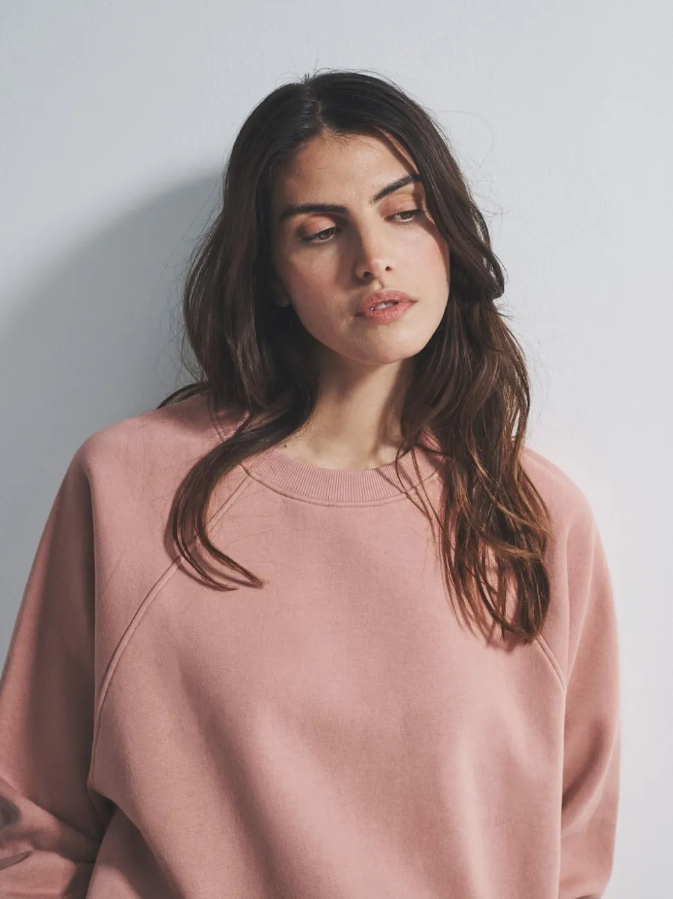The Set Ensemble surdimensionné avec Sweat-shirt raglan et Joggings Coupe ballon