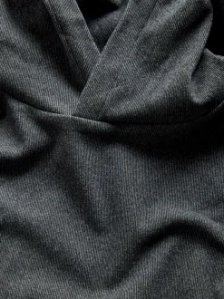 The Set ensemble sweat à capuche et pantalon de jogging côtelé doux au toucher
