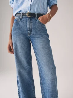 The Set lot de 2 jeans à ourlet retroussé