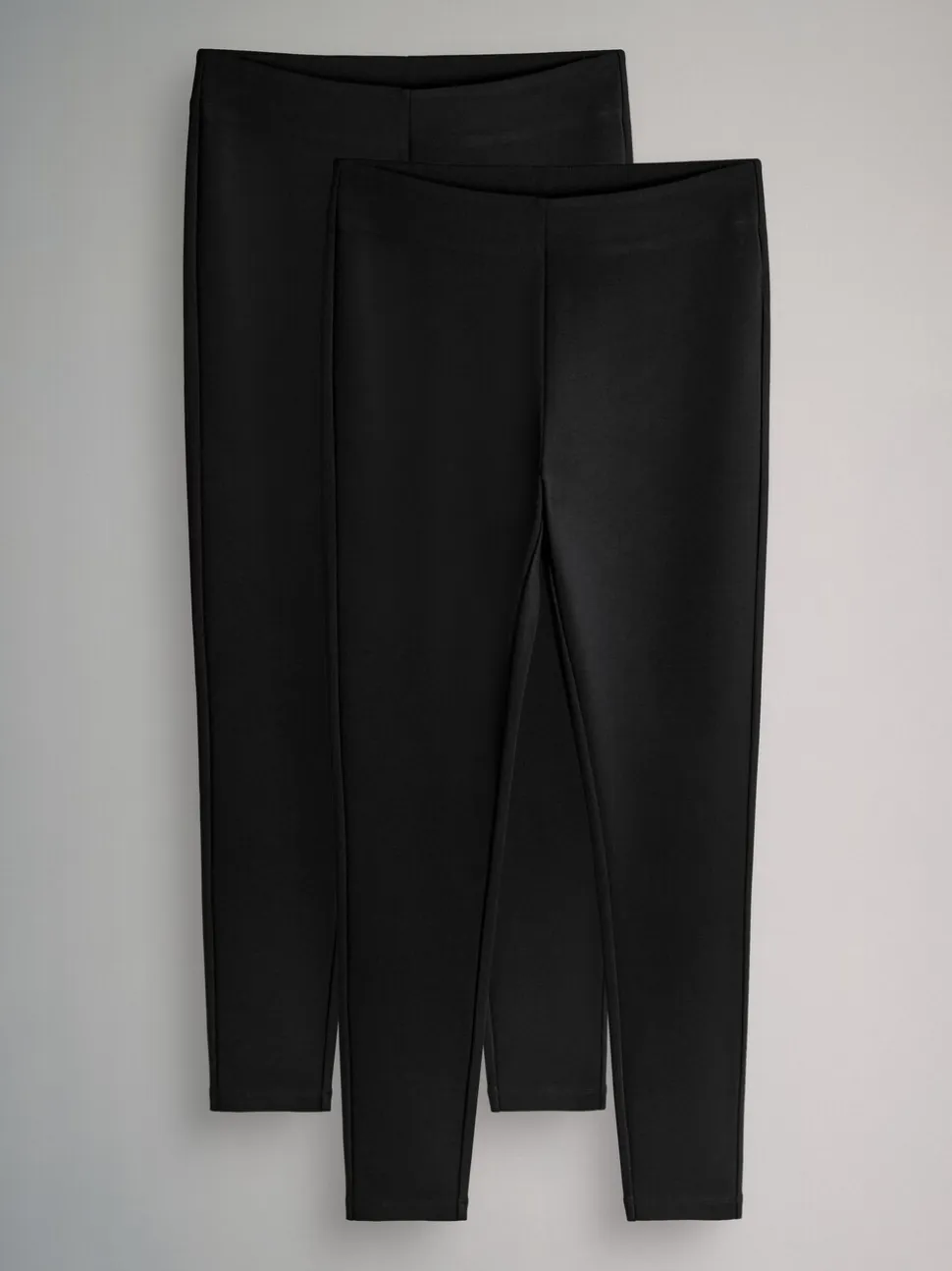 The Set lot de 2 leggings en ponte