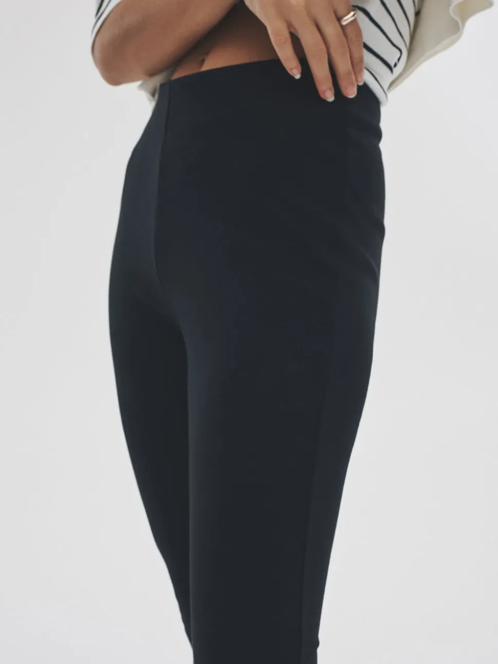 The Set lot de 2 leggings en ponte