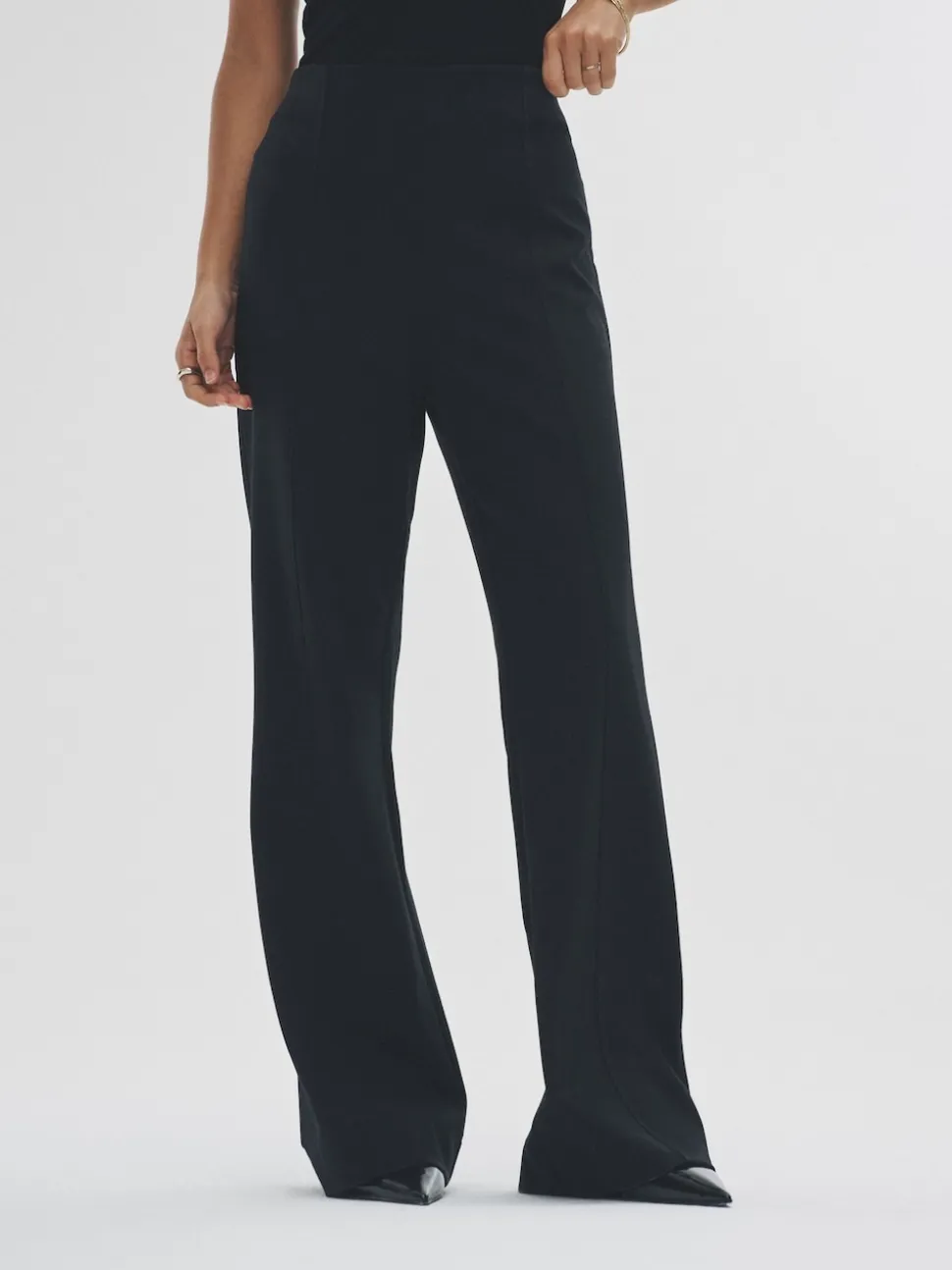 The Set lot de 2 pantalons larges en ponte