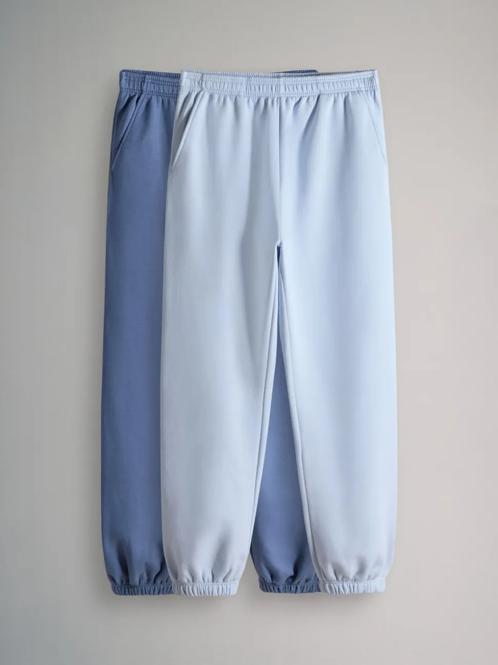 The Set lot de 2 pantalons de jogging à poignets en molleton