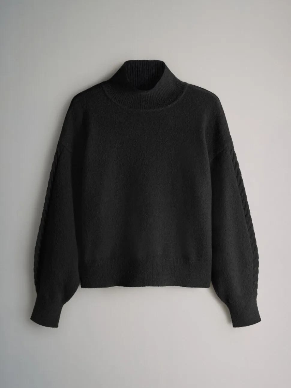 The Set lot de 2 Pulls / Cardigans à Col montant