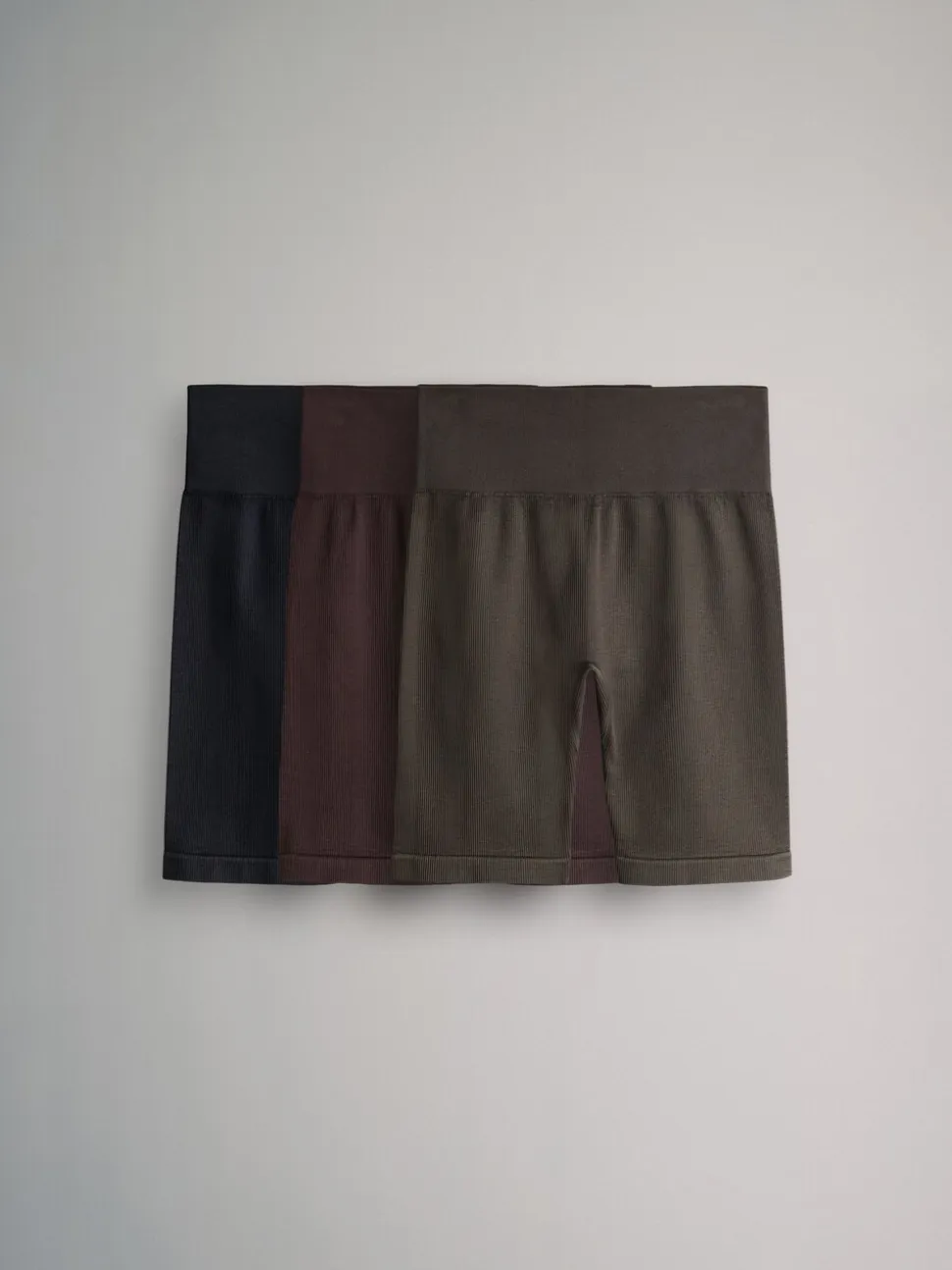 The Set Lot de 3 shorts cyclistes côtelés