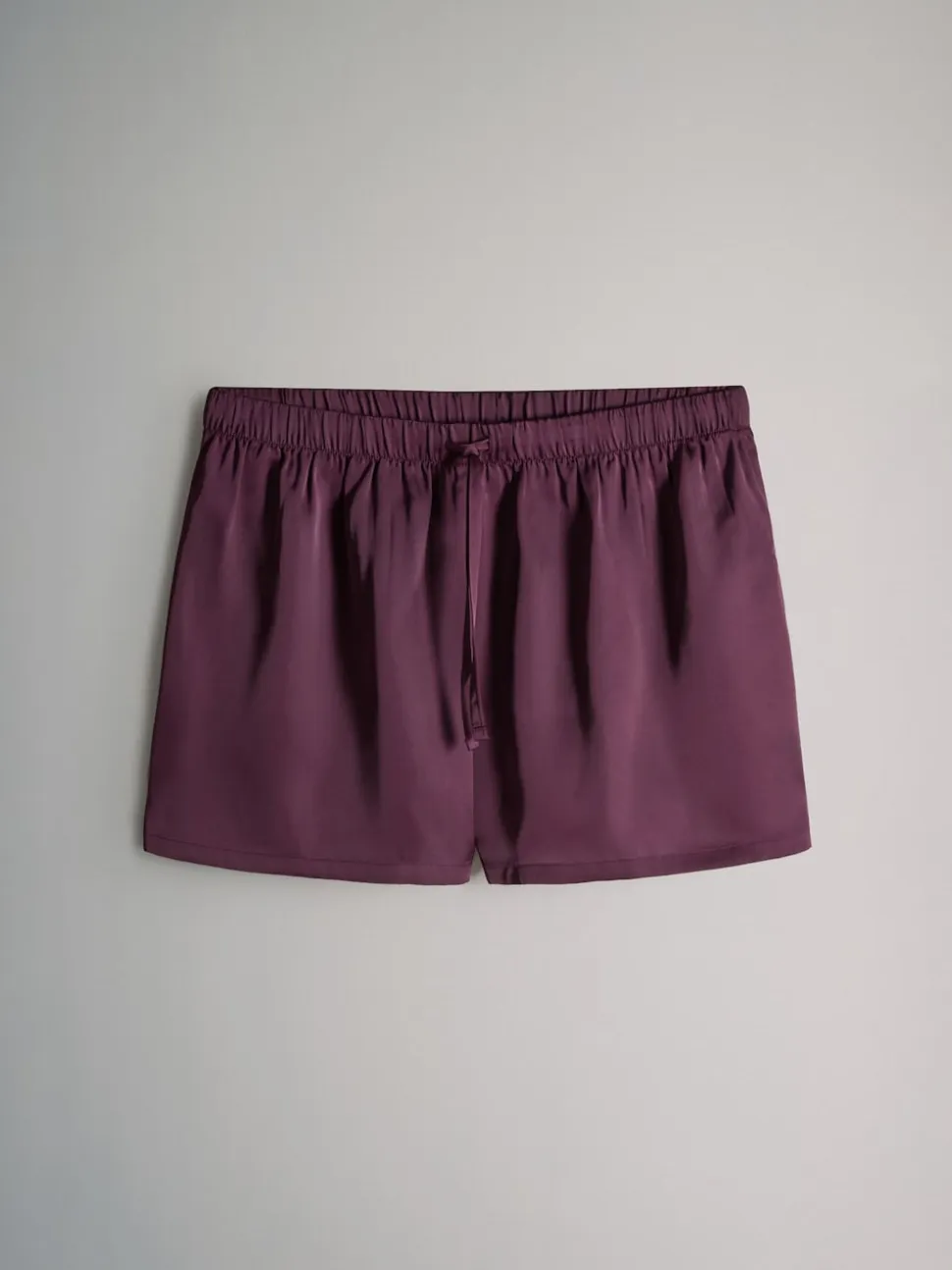 The Set lot de 2 shorts de pyjama en satin