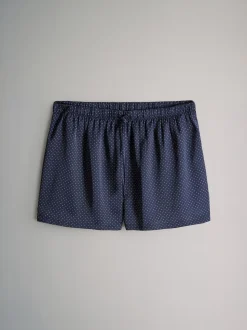 The Set lot de 2 shorts de pyjama en satin