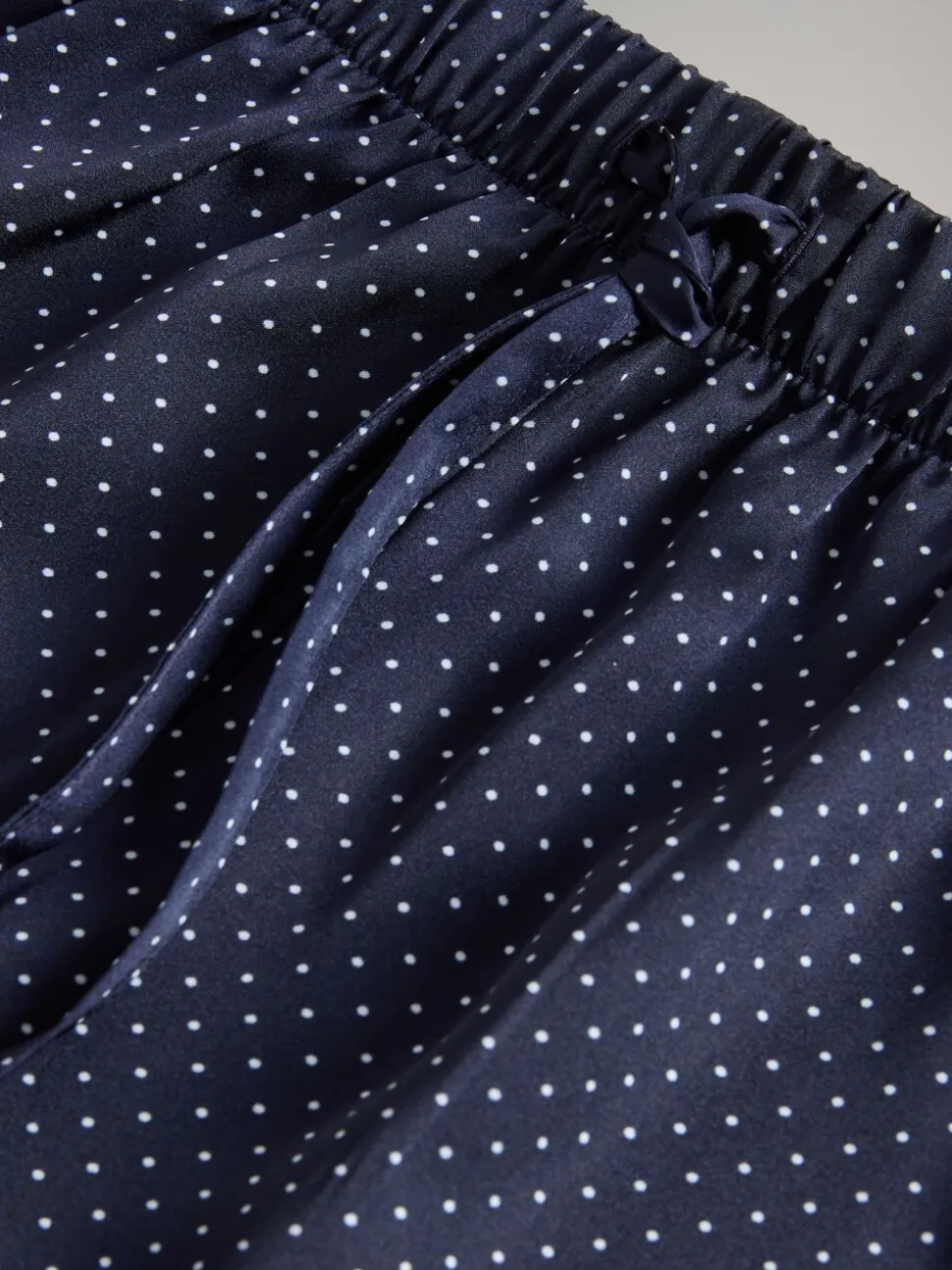 The Set lot de 2 shorts de pyjama en satin