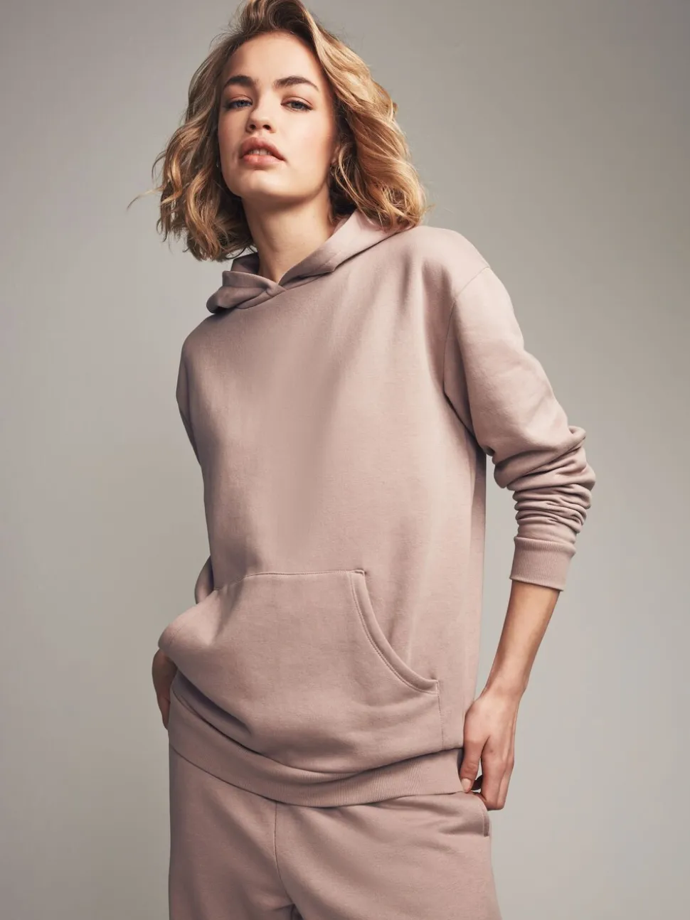 The Set 3{Lot Sweat-shirt décontracté à capuche