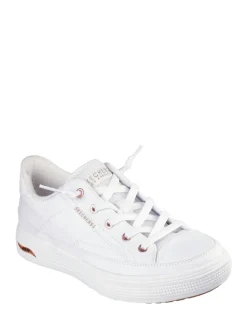 Toile blanche - Skechers Arch Fit Arcade Baskets pour femme