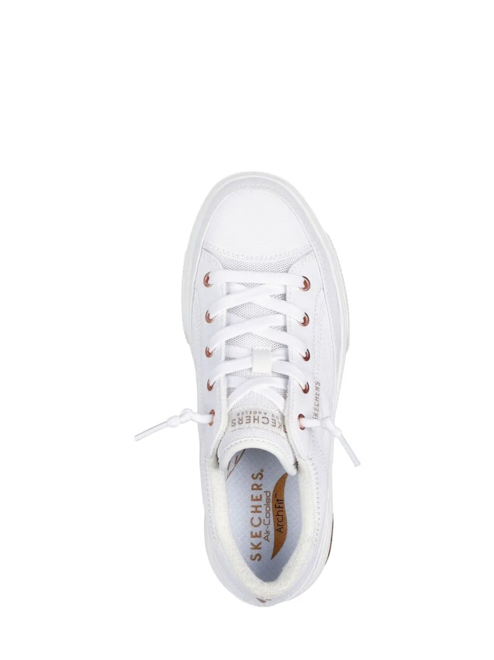 Toile blanche - Skechers Arch Fit Arcade Baskets pour femme