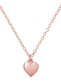 Ton d'or de rose - Ted Baker HARA : Collier avec pendentif petit cœur