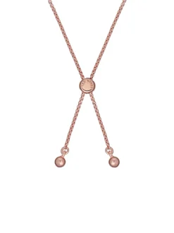 Ton doré/rouge - Ted Baker Tone Melrah: Bracelet Curseur Icon Crystal, cristal transparent
