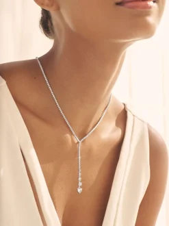 Tonalité argentée - Collier Cupchain Y