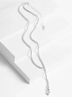 Tonalité argentée - Collier Cupchain Y