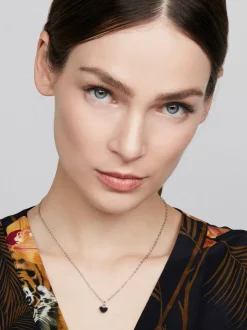 Tonalité argentée - Ted Baker HARA : Collier avec pendentif petit cœur