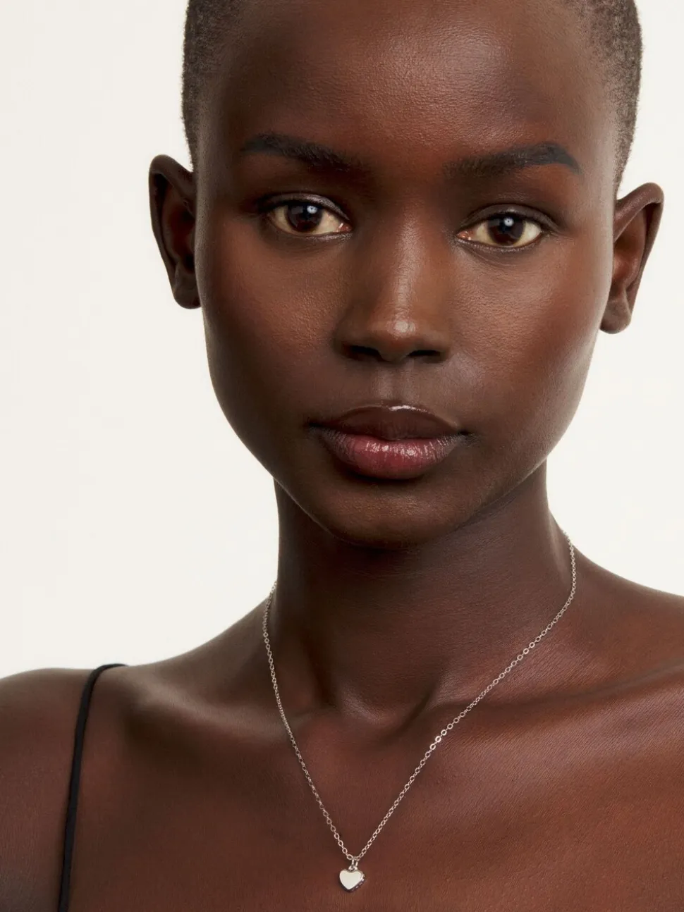 Tonalité argentée - Ted Baker HARA : Collier avec pendentif petit cœur