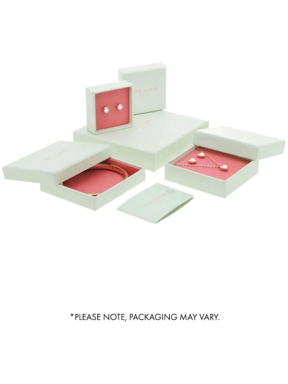 Tonalité argentée - Ted Baker HARRYE : Boucles d’oreilles Tiny Heart Huggie