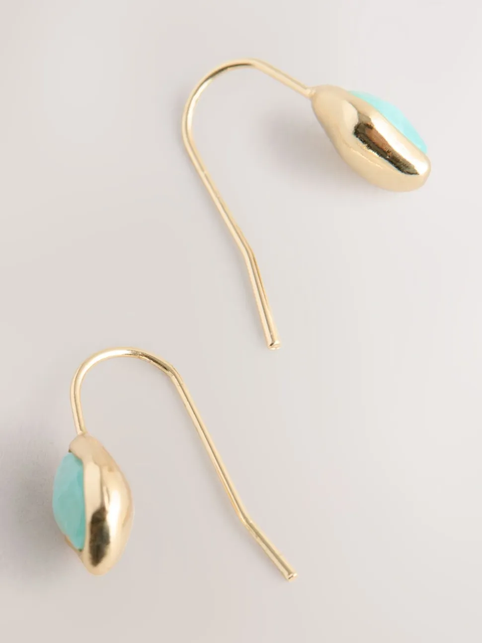 Tonalité d'or - Boucles d'oreilles avec détail Beige Sable