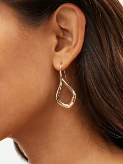 Tonalité d'or - Boucles d'oreilles Tear Drop