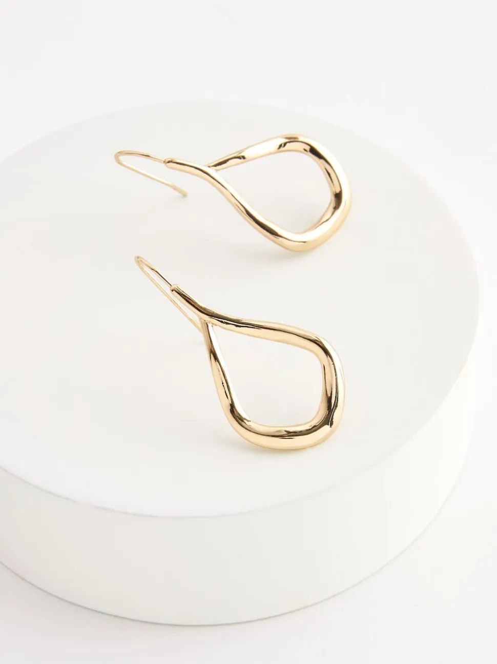 Tonalité d'or - Boucles d'oreilles Tear Drop