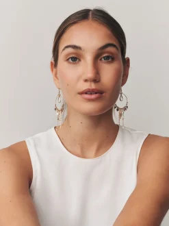Tonalité d'or - Boucles d’oreilles Teardrop