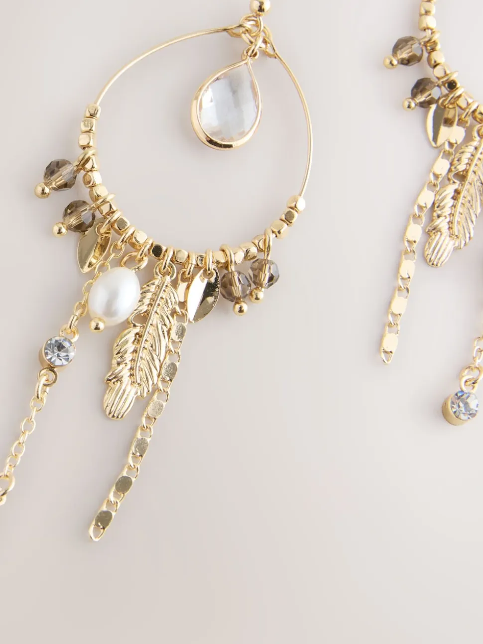 Tonalité d'or - Boucles d’oreilles Teardrop