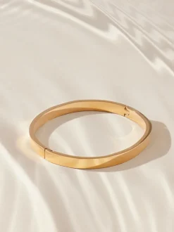 Tonalité d'or - Bracelet en acier inoxydable