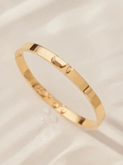 Tonalité d'or - Bracelet en acier inoxydable
