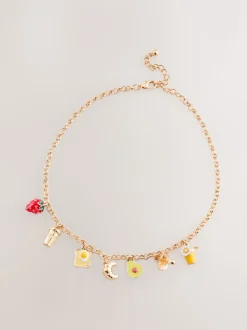 Tonalité d'or - Collier Brunch Charm