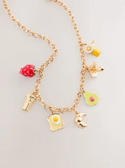 Tonalité d'or - Collier Brunch Charm