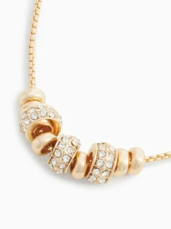 Tonalité d'or - Collier de maïs soufflé