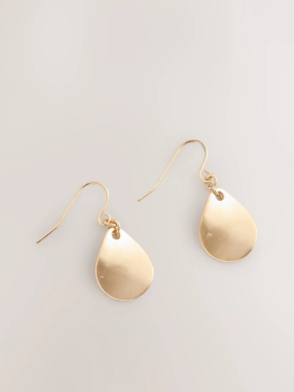 Tonalité d'or - Pendants d'oreilles pétales