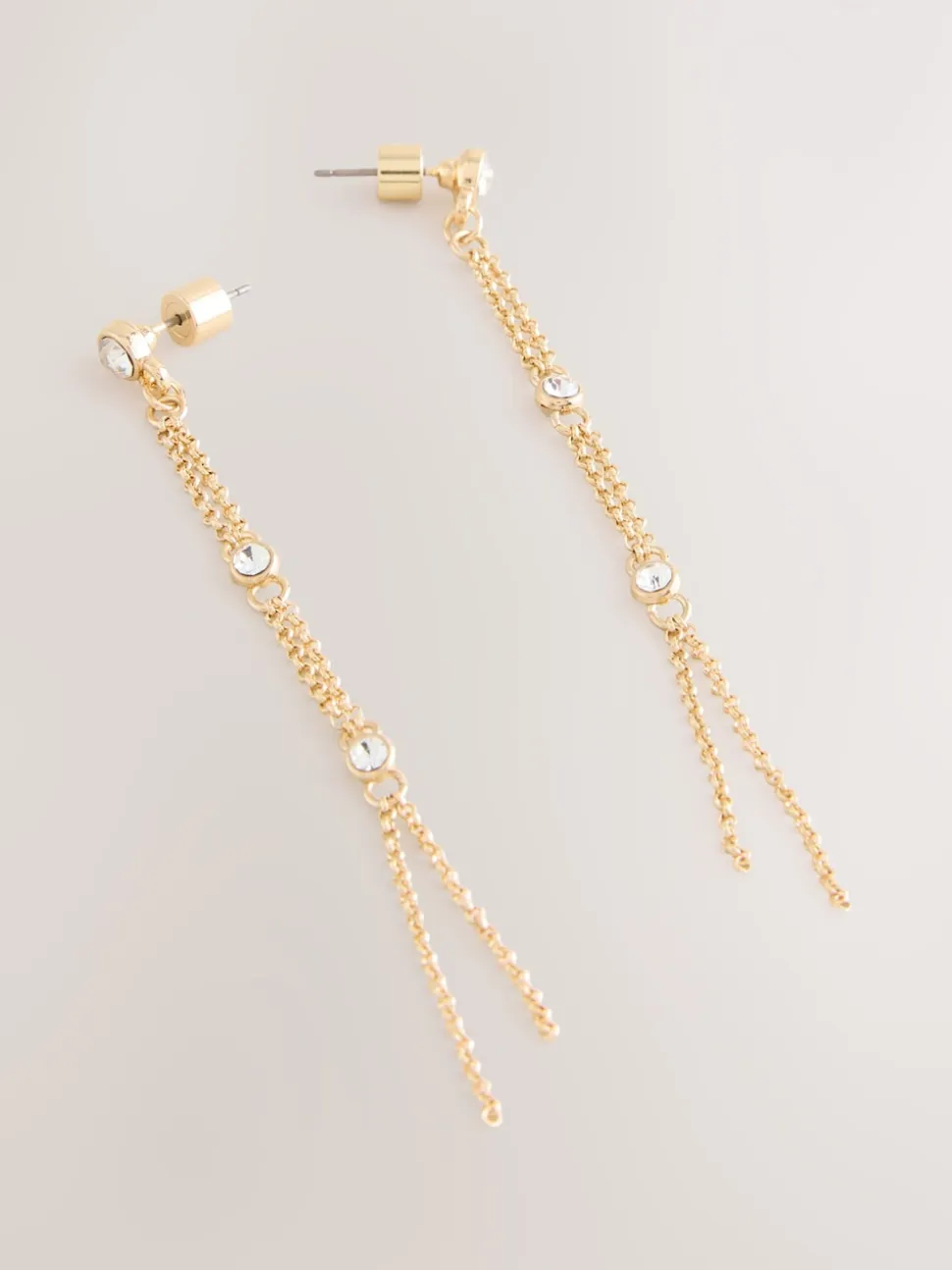 Tonalité d'or - Pendants d'oreilles scintillants