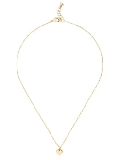 Tonalité d'or - Ted Baker HARA : Collier avec pendentif petit cœur