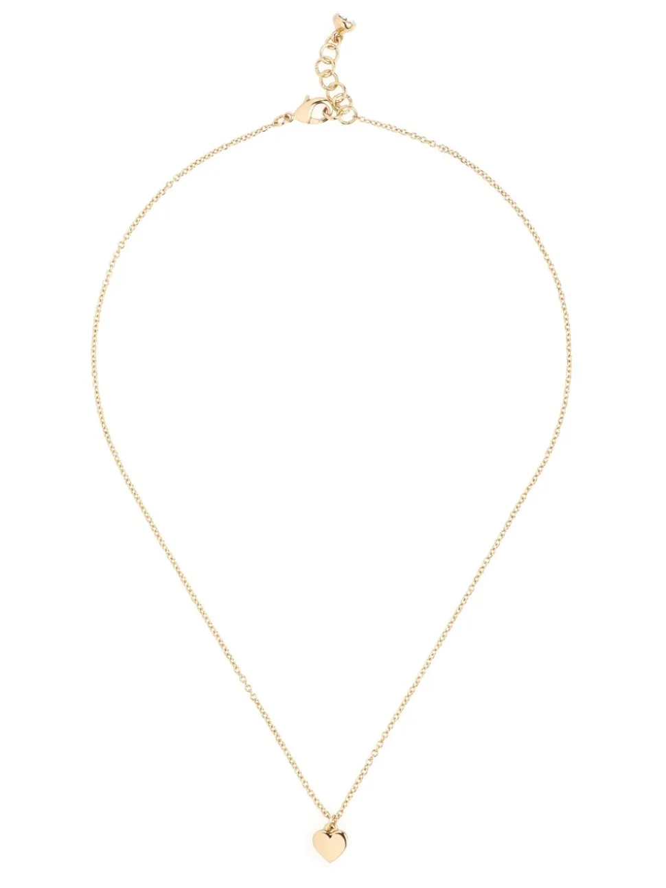 Tonalité d'or - Ted Baker HARA : Collier avec pendentif petit cœur