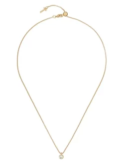 Tonalité d'or - Ted Baker SININAA : Collier avec pendentif en cristal
