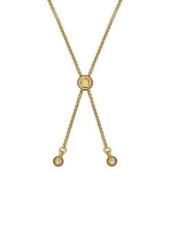 Tonalité d'or - Ted Baker SOLETA : Bracelet réglable en cristaux scintillants solitaires