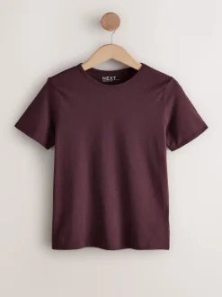 Tons terre - Lot de 7 t-shirts en coton à col rond au quotidien