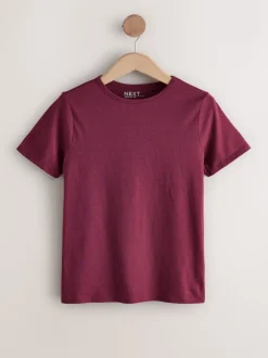 Tons terre - Lot de 7 t-shirts en coton à col rond au quotidien