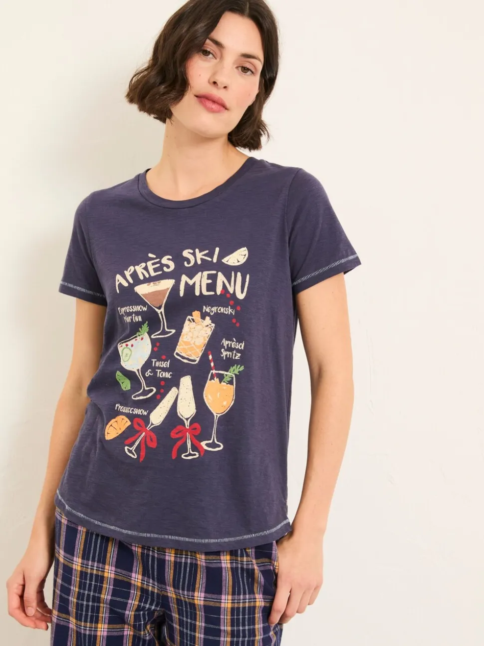 T-shirt FatFace Apres Ski graphique