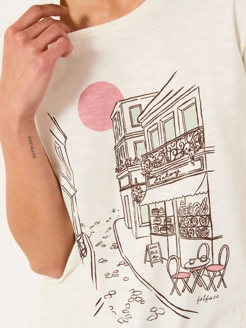 T-shirt FatFace Scenic Graphic