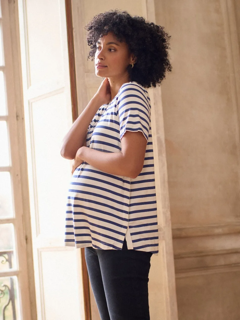 T-shirt Seraphine Grossesse et Allaitement Manches courtes