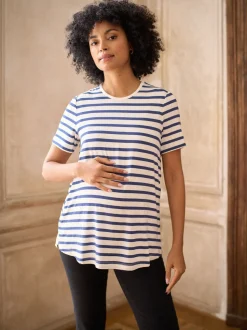 T-shirt Seraphine Grossesse et Allaitement Manches courtes