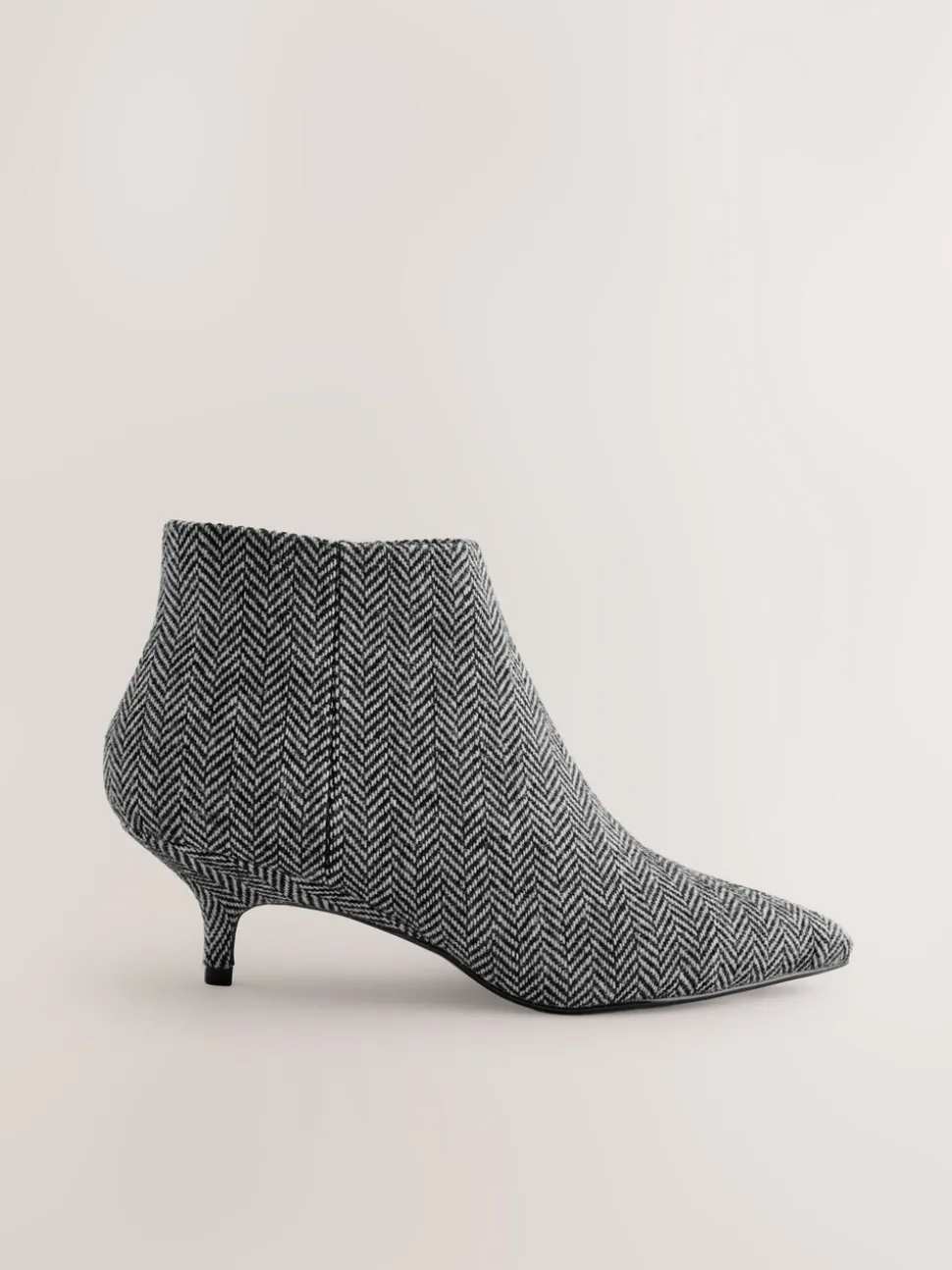 tweed gris - Bottes Forever Comfort® Kitten heel