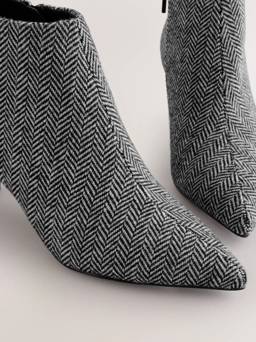tweed gris - Bottes Forever Comfort® Kitten heel