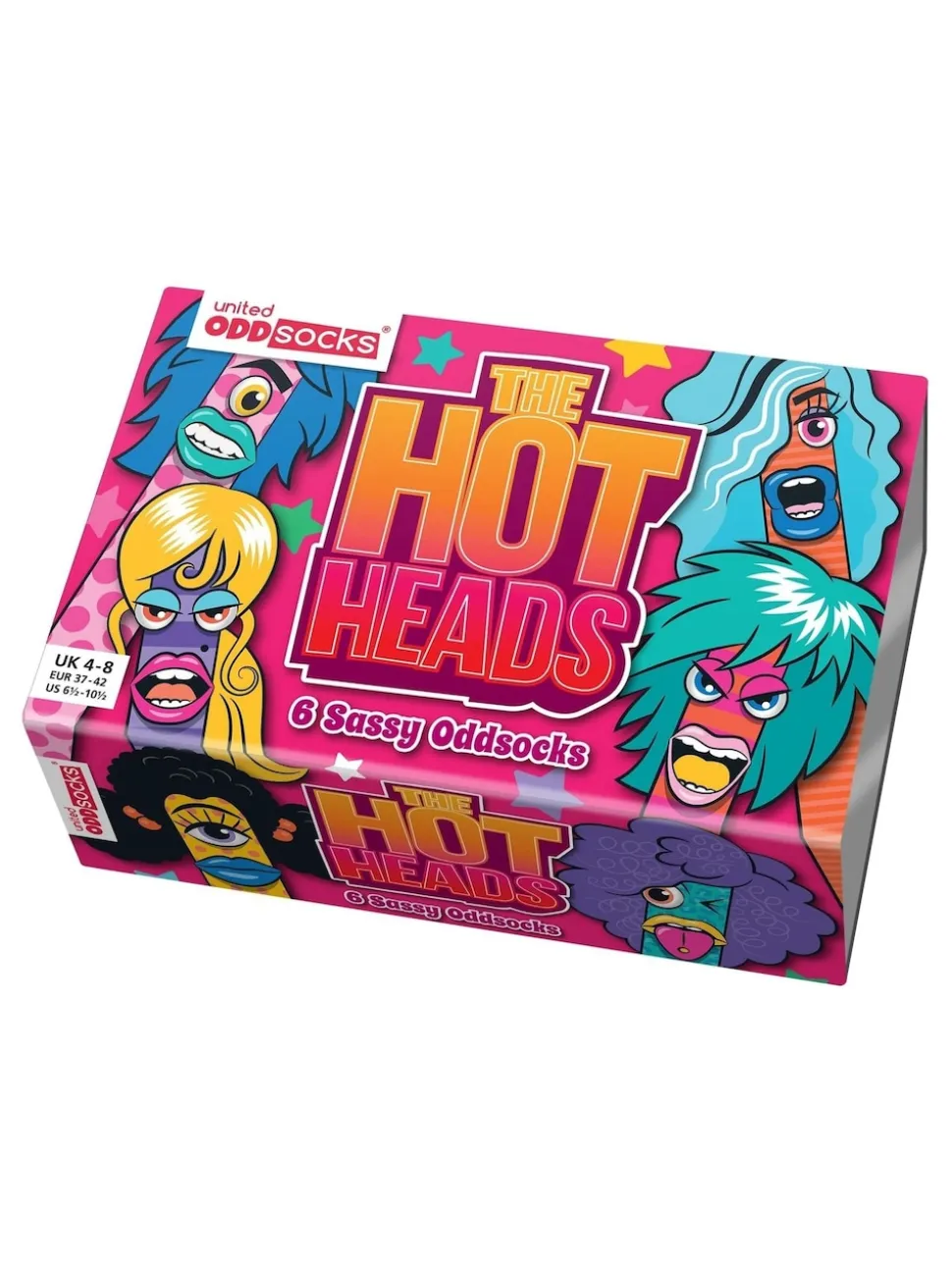 United Odd Socks Chaussettes Hot Heads